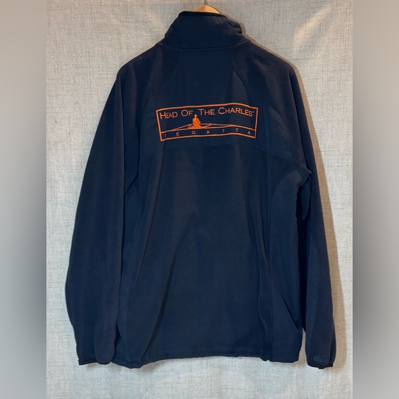 HEAD OF THE CHARLES (NAUTICA) fleece zip-front jacket. Crew. Regatta. Boston. XL - Picture 1 of 9